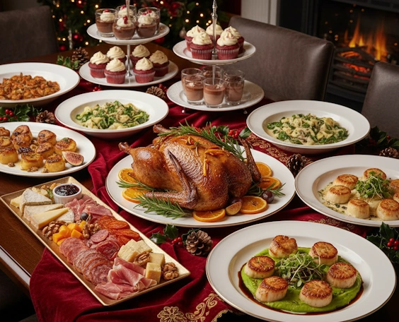 catering a domicilio navidad mata mua