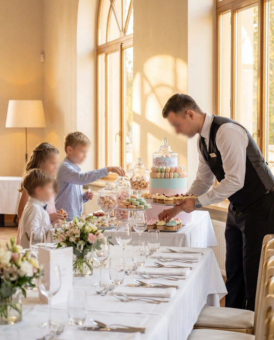 catering a domicilio para comuniones